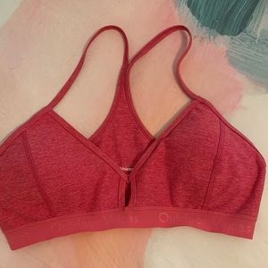 EUC Outdoor Voices sports bra pink size large